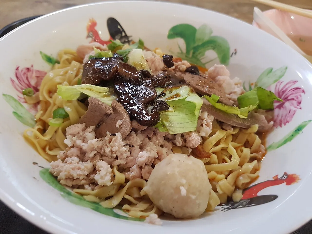 Bak chor mee — Photographed in Singapore
