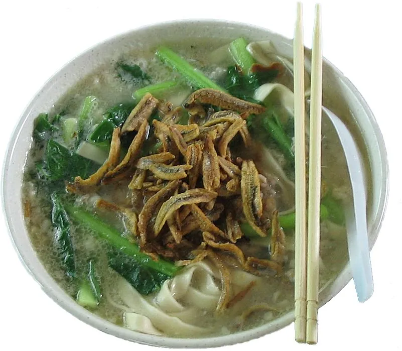 Ban mian — Photographed in Singapore