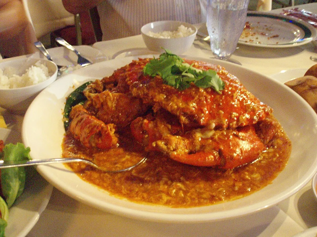 Chilli crab — Photo location not recorded