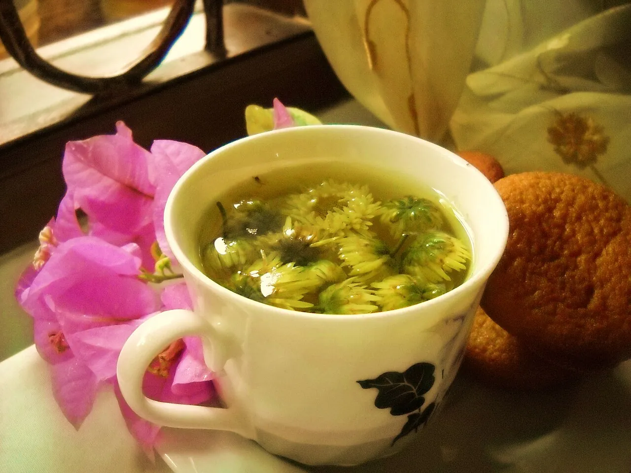 Chrysanthemum tea — Photo location not recorded