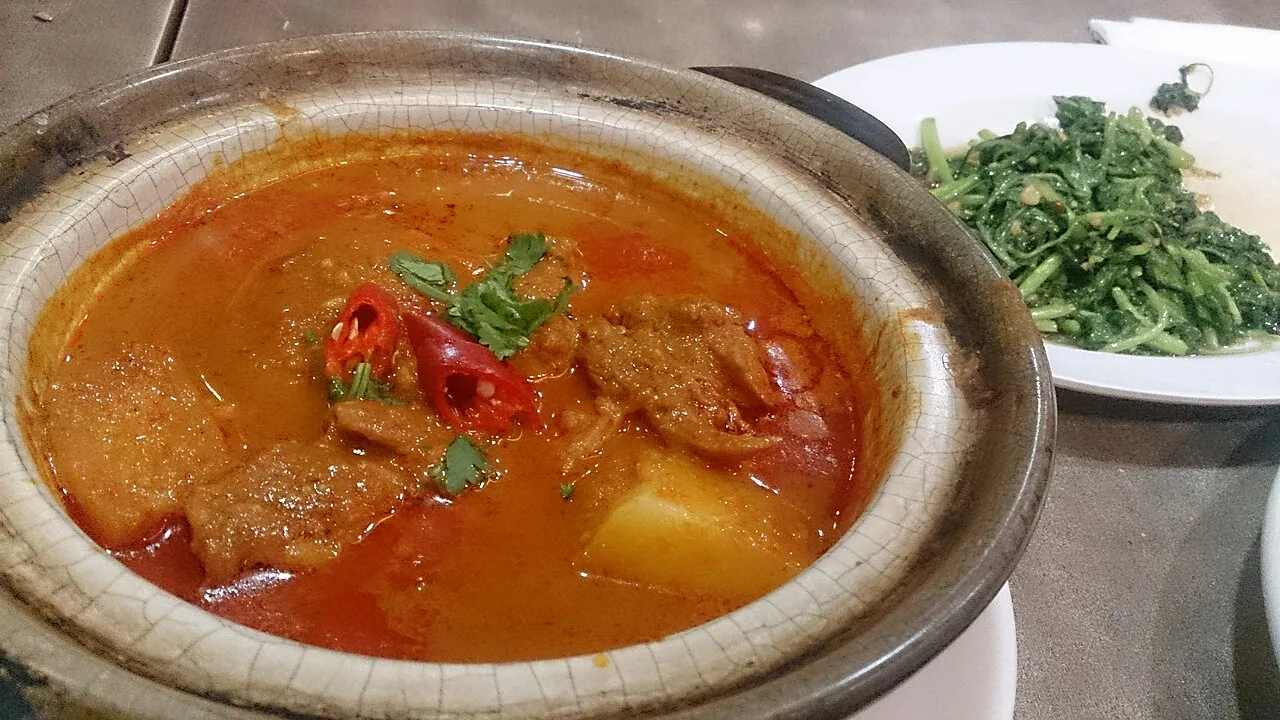 Curry chicken — Photo location not recorded