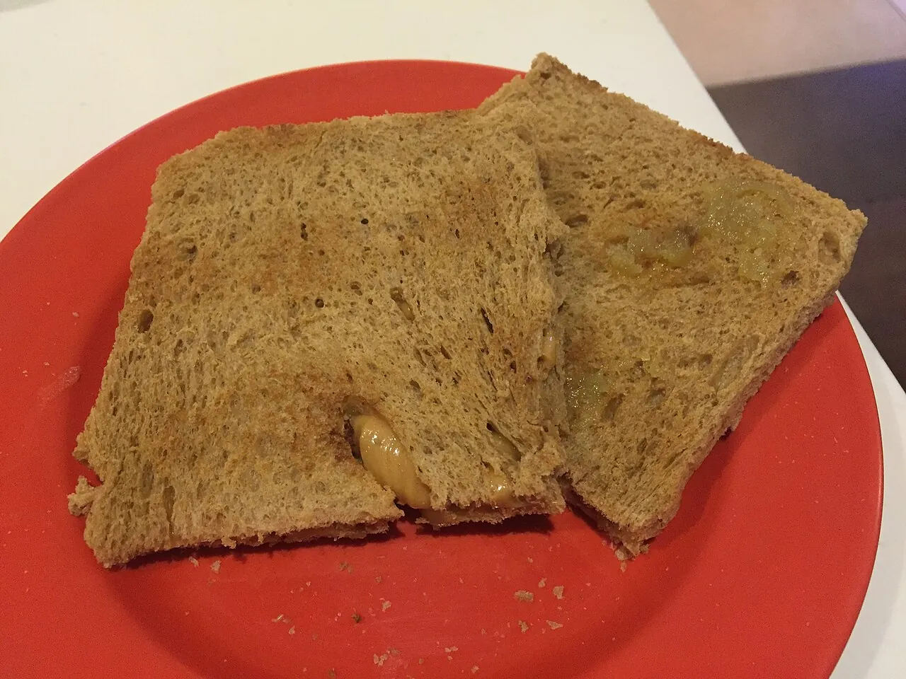 Kaya toast — Photographed in Singapore