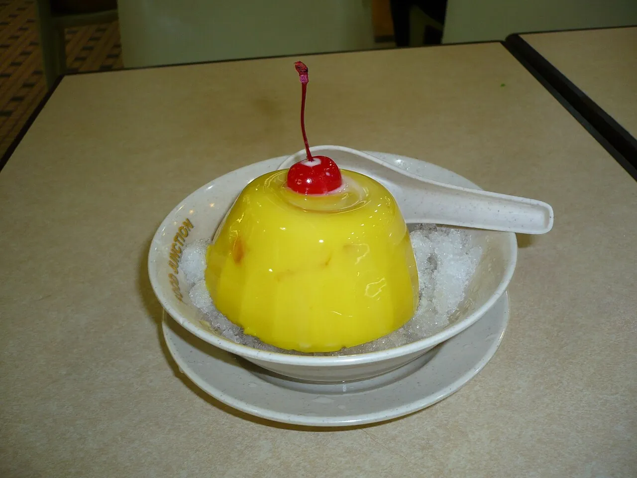 Mango pudding — Photographed in Singapore
