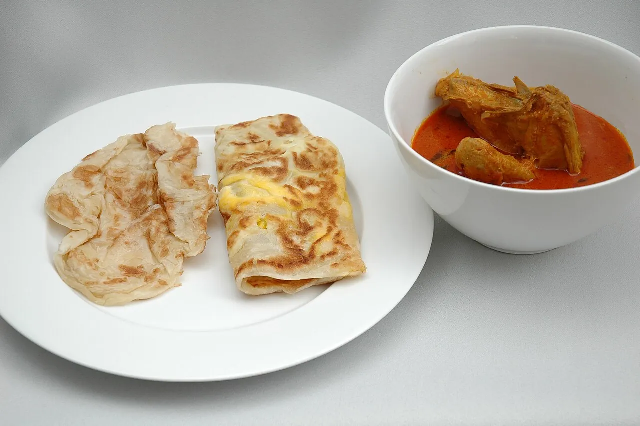 Roti prata — Photo location not recorded