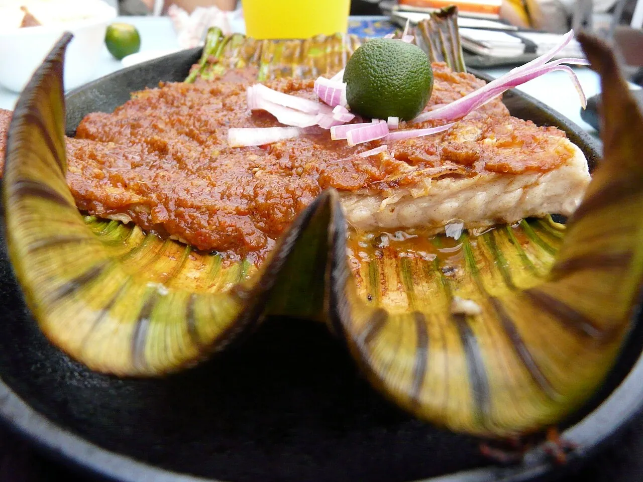Sambal stingray — Photographed in Singapore