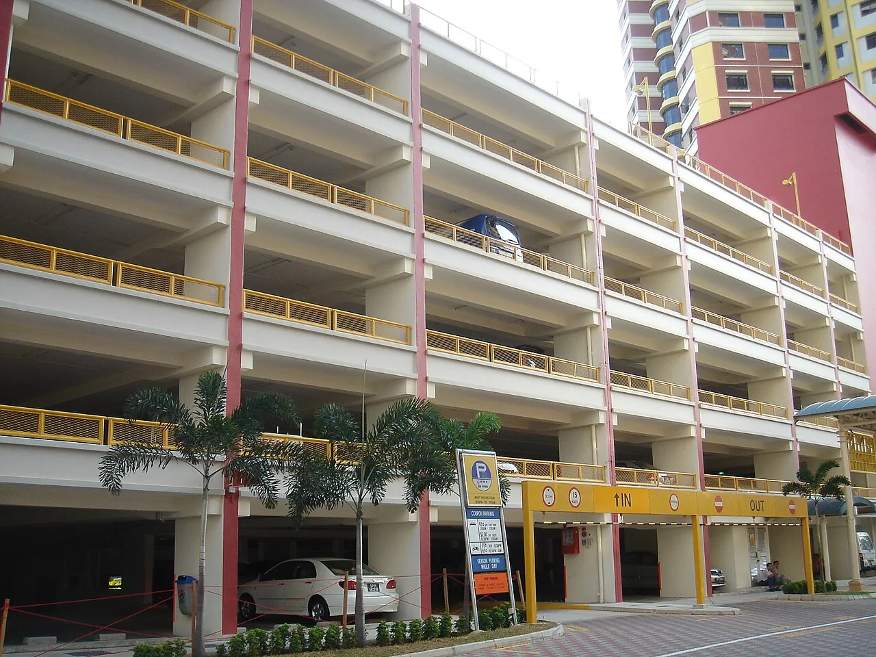 Car park — Photographed in Singapore