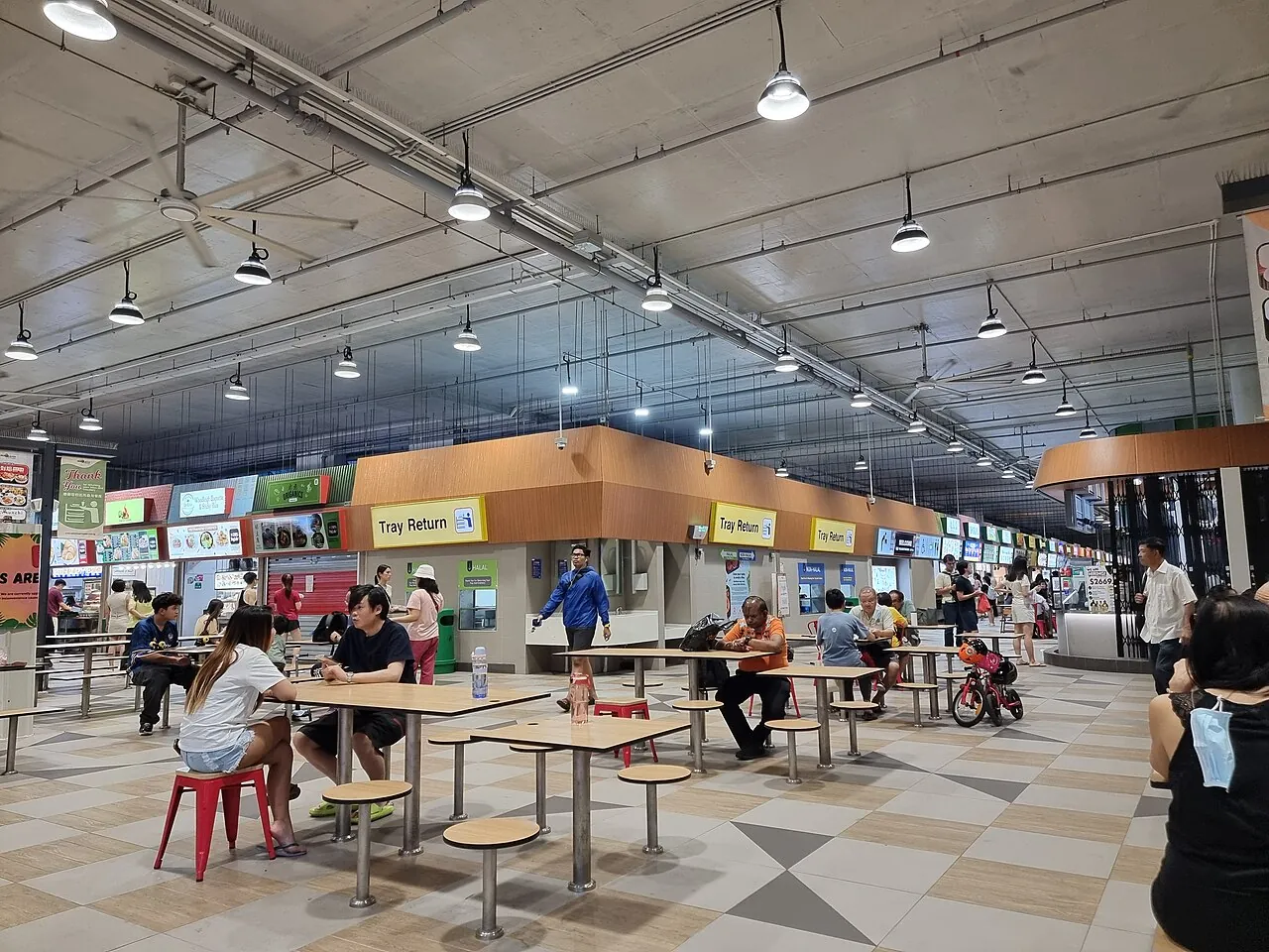Hawker centre — Photographed in Singapore