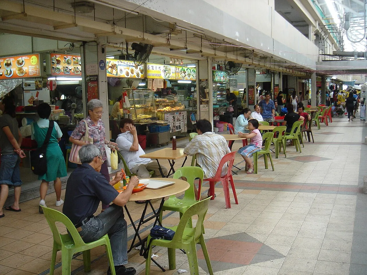 Coffee shop — Photographed in Singapore