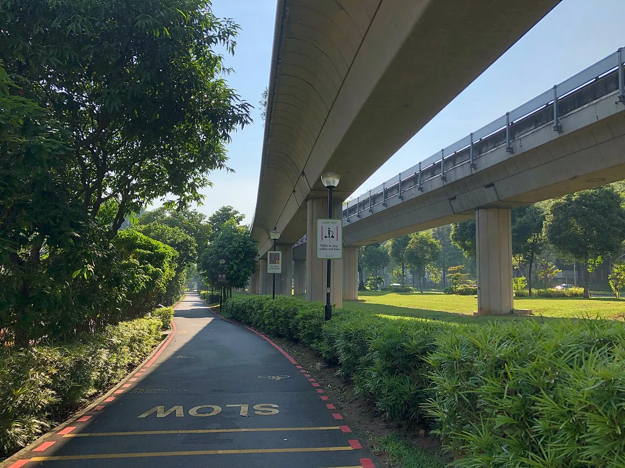 Park connector — Photographed in Singapore