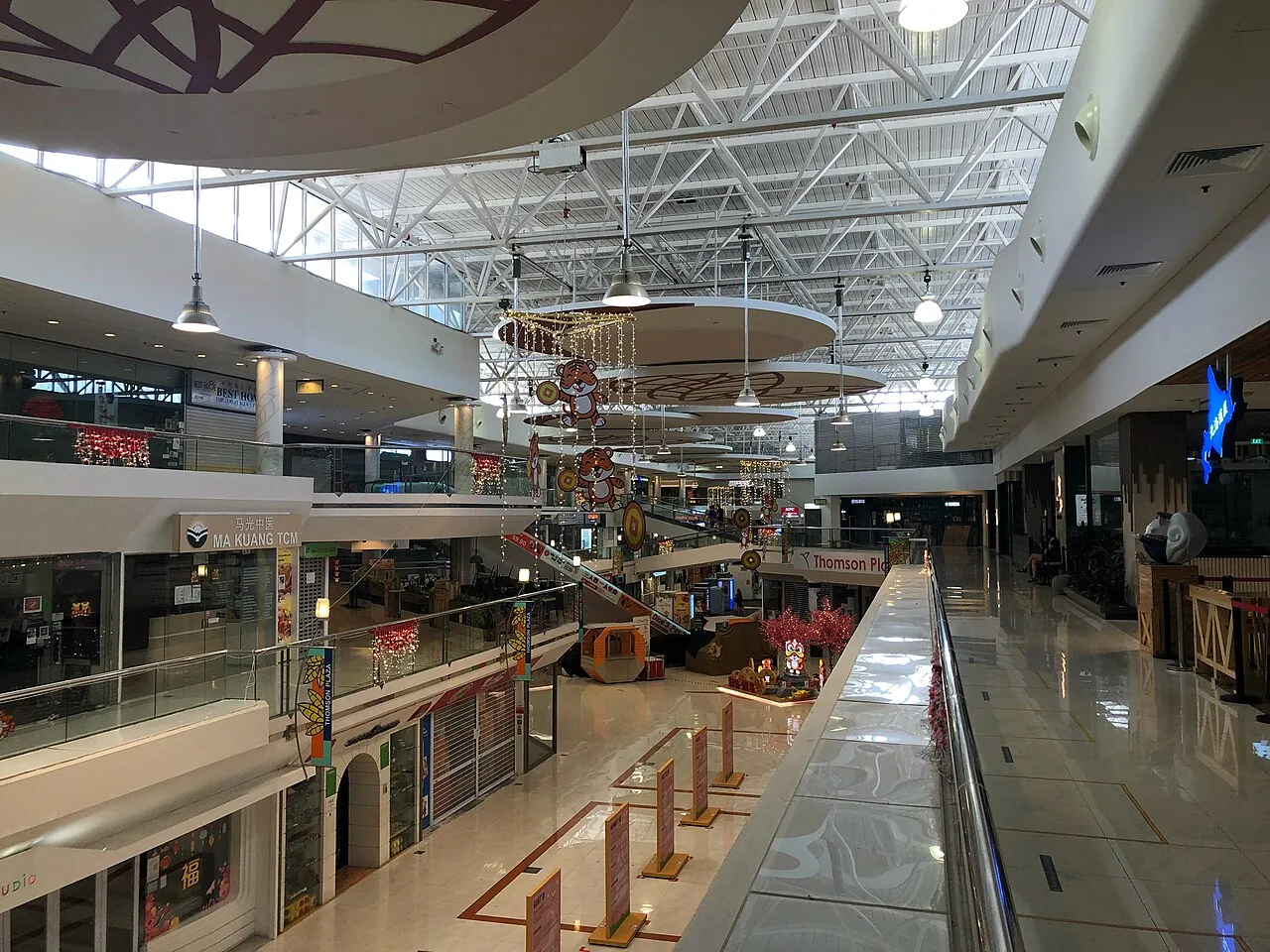 Shopping mall — Photographed in Singapore