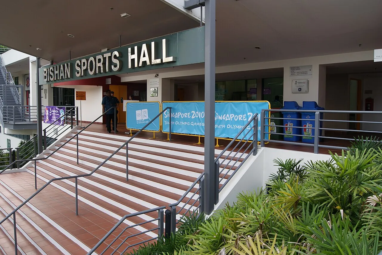 Sports hall — Photographed in Singapore