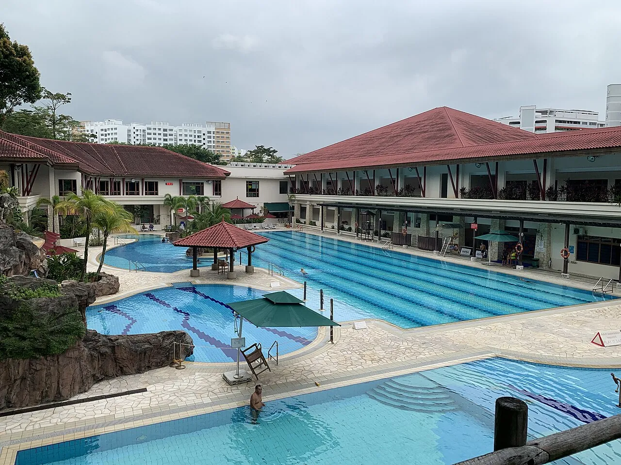 Swimming pool — Photographed in Singapore