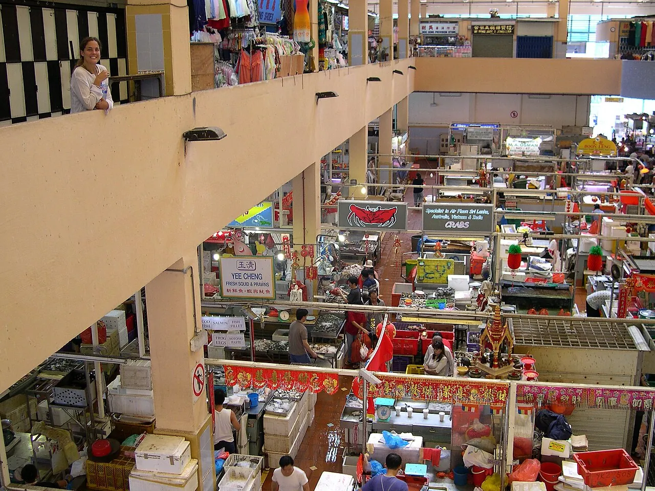 Wet market — Photographed in Singapore