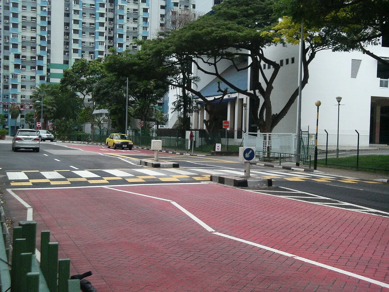 Zebra crossing — Photographed in Singapore