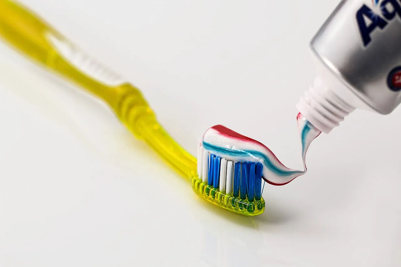 Brushing teeth — Photo location not recorded