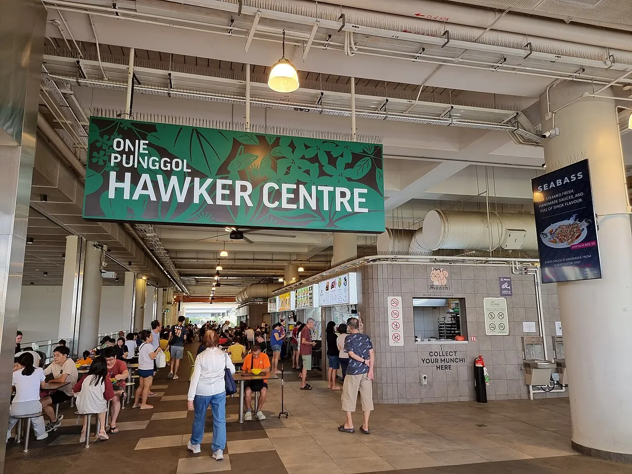 Hawker centre — Photographed in Singapore