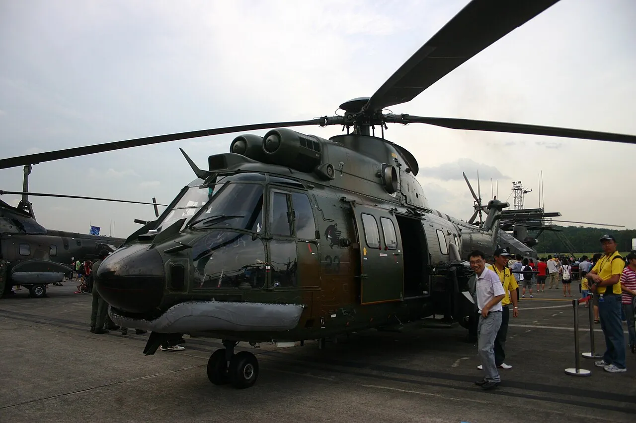 Helicopter — Photographed in Singapore