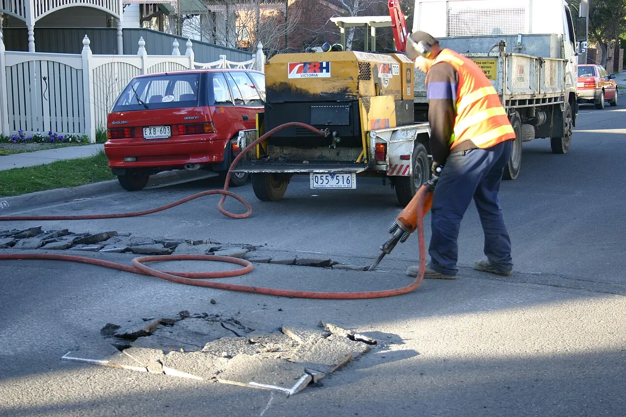 Jackhammer — Photo location not recorded