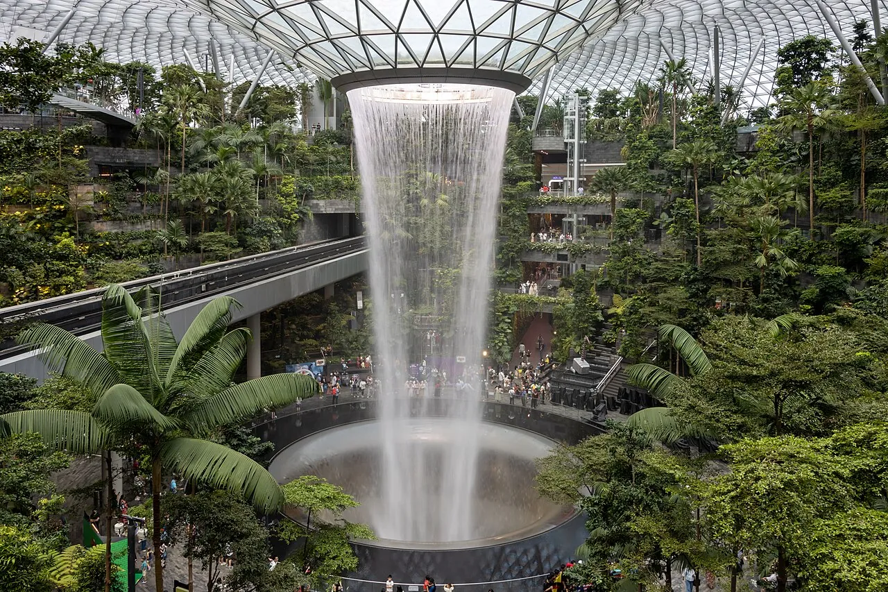 Waterfall — Photographed in Singapore