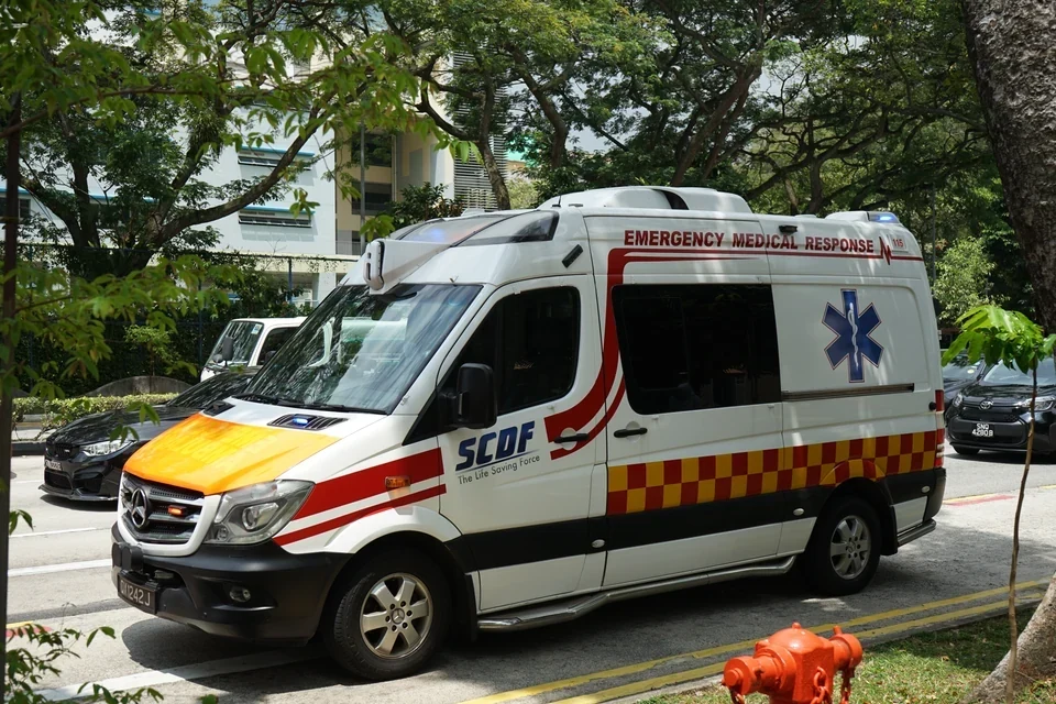 Ambulance — Photographed in Singapore
