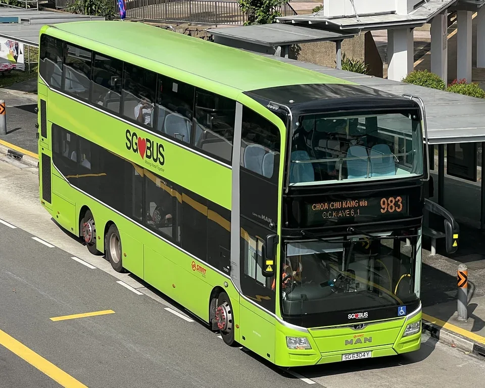Bus — Photographed in Singapore