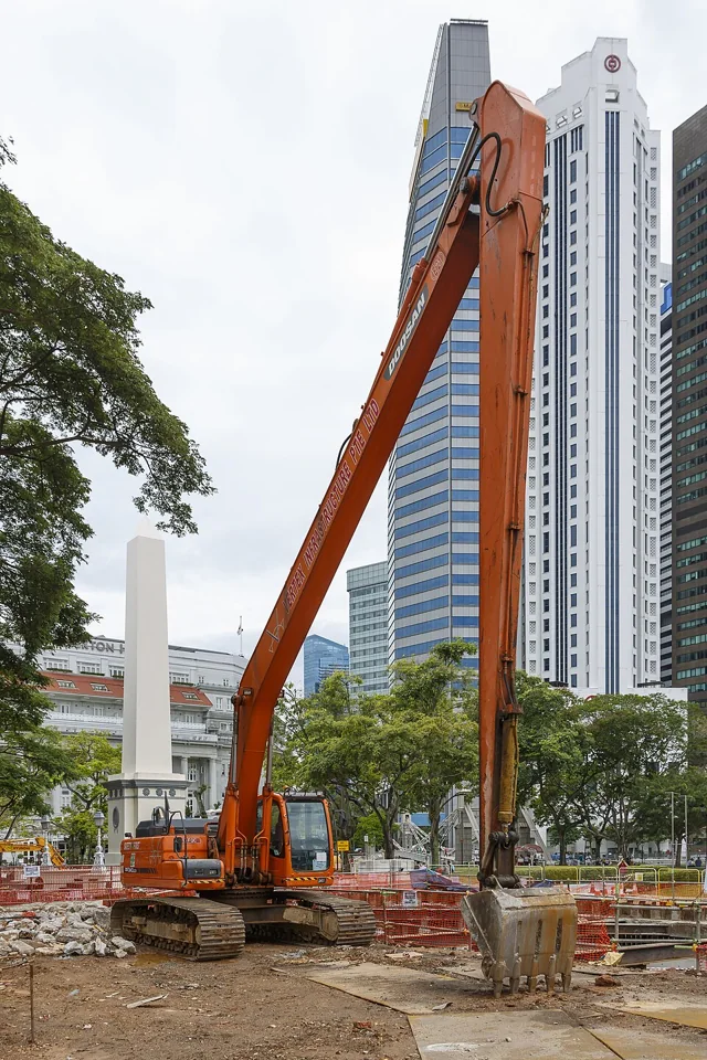 Excavator — Photographed in Singapore
