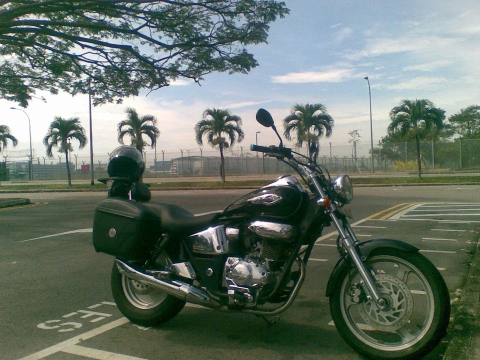 Motorcycle — Photographed in Singapore