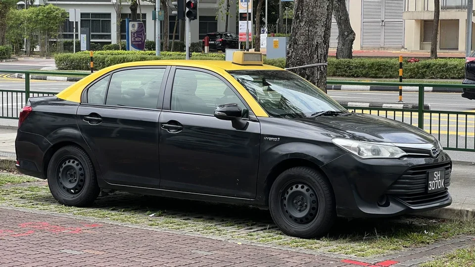 Taxi — Photographed in Singapore