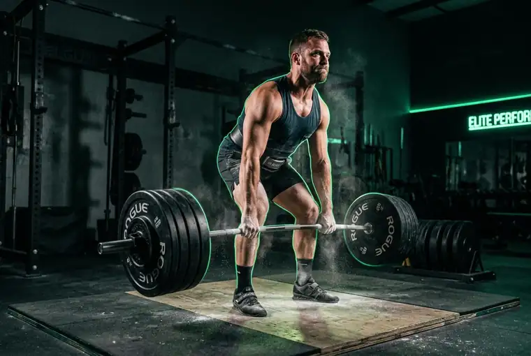 Deadlift setup position